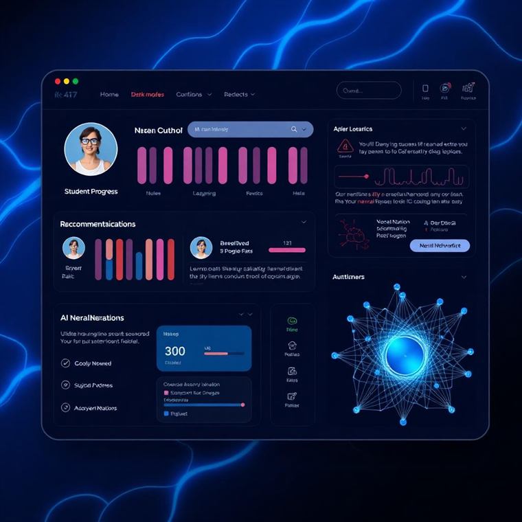 AI Learning engine interface